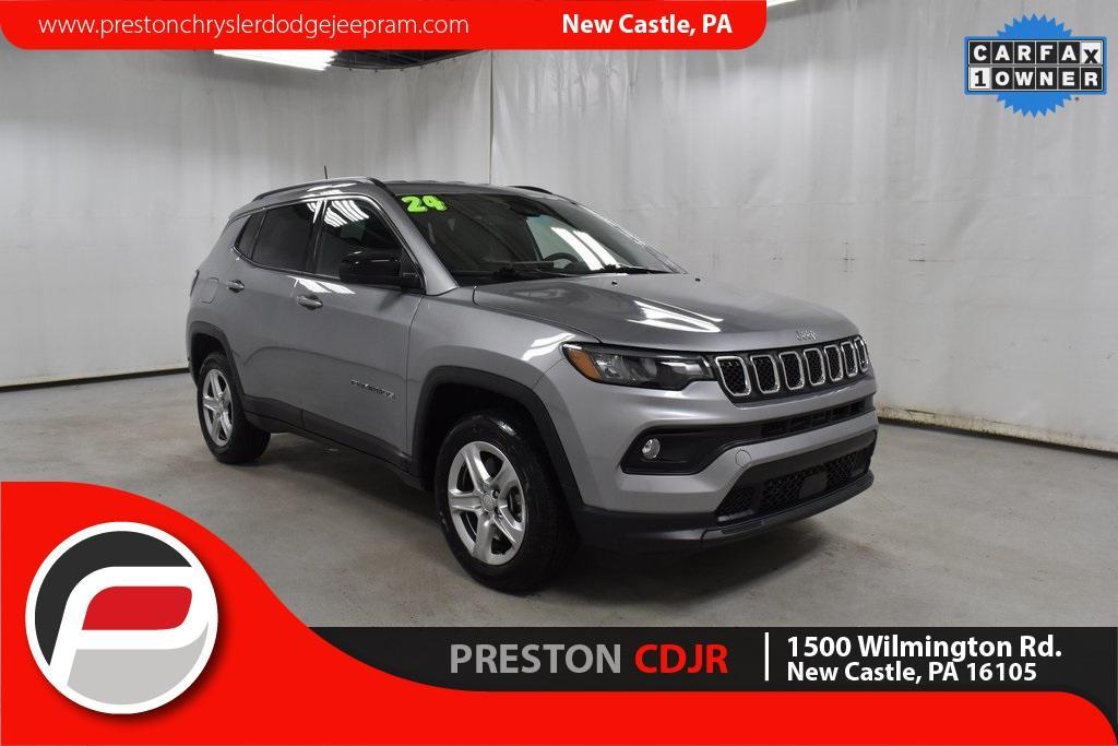 used 2024 Jeep Compass car, priced at $28,990