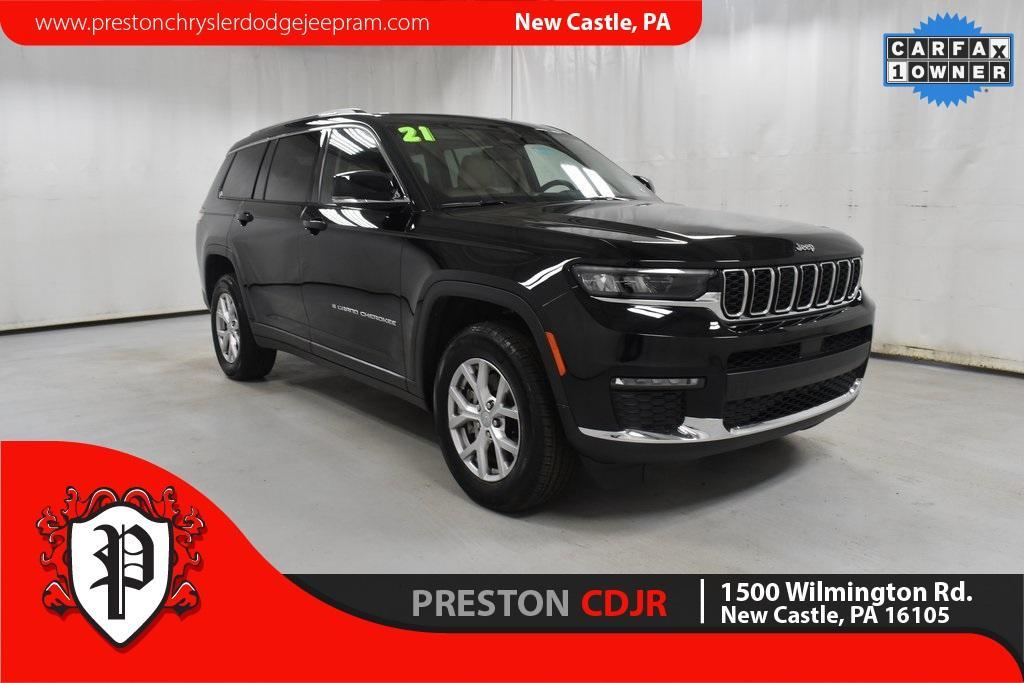 used 2021 Jeep Grand Cherokee L car, priced at $37,990