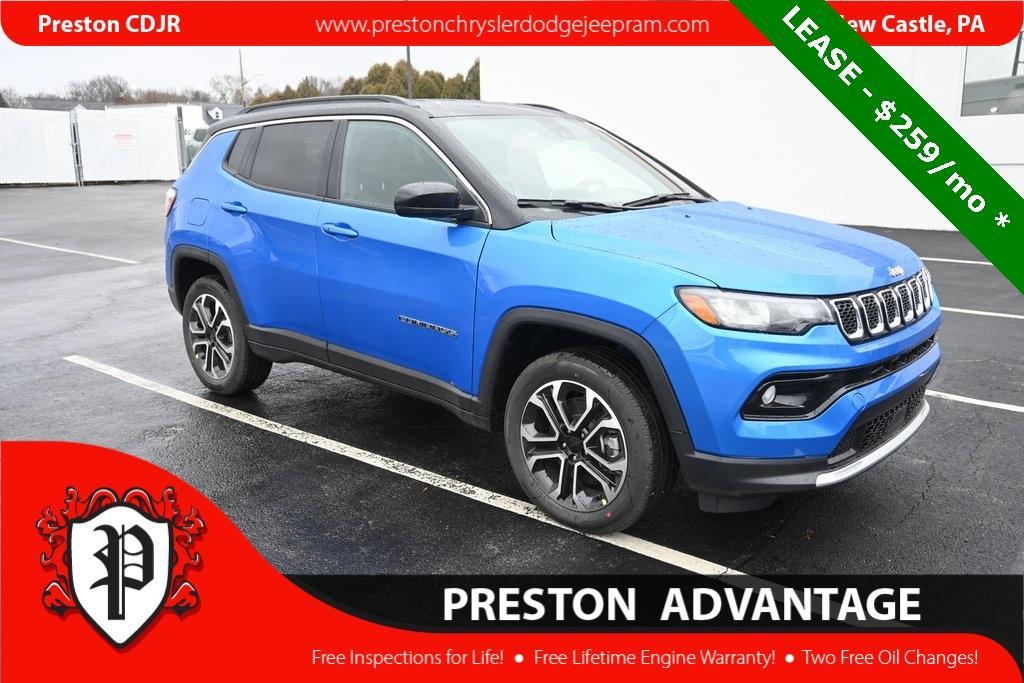 new 2024 Jeep Compass car, priced at $38,056