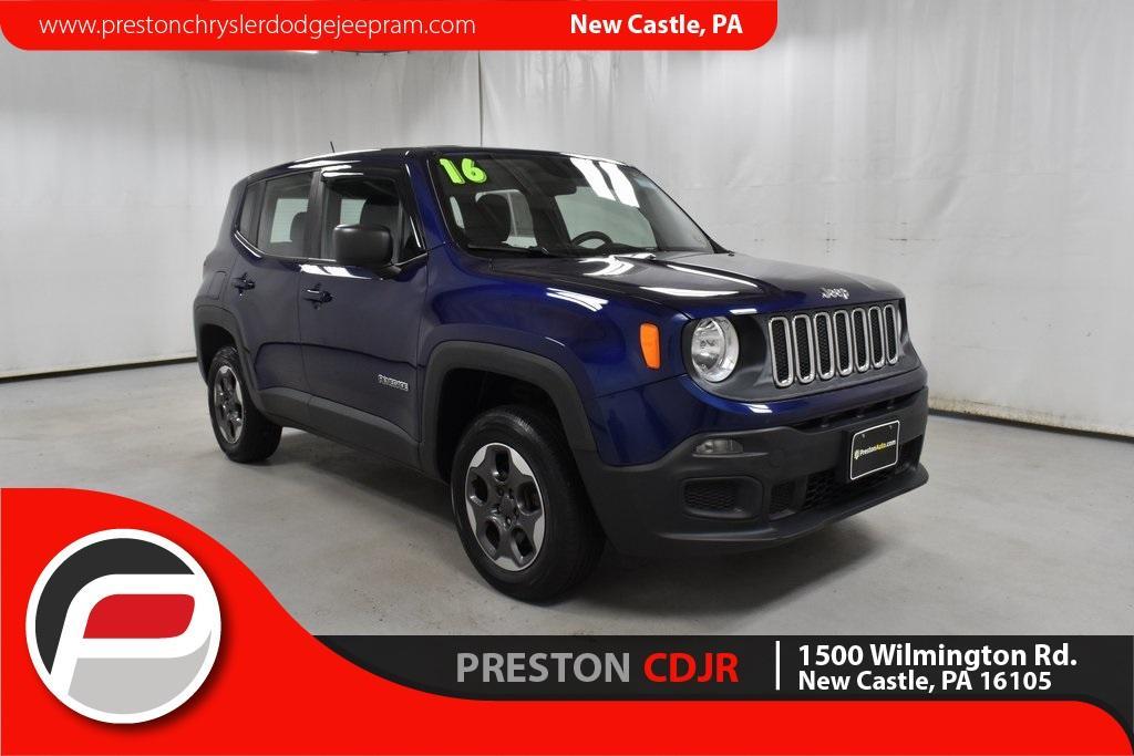 used 2016 Jeep Renegade car, priced at $10,498