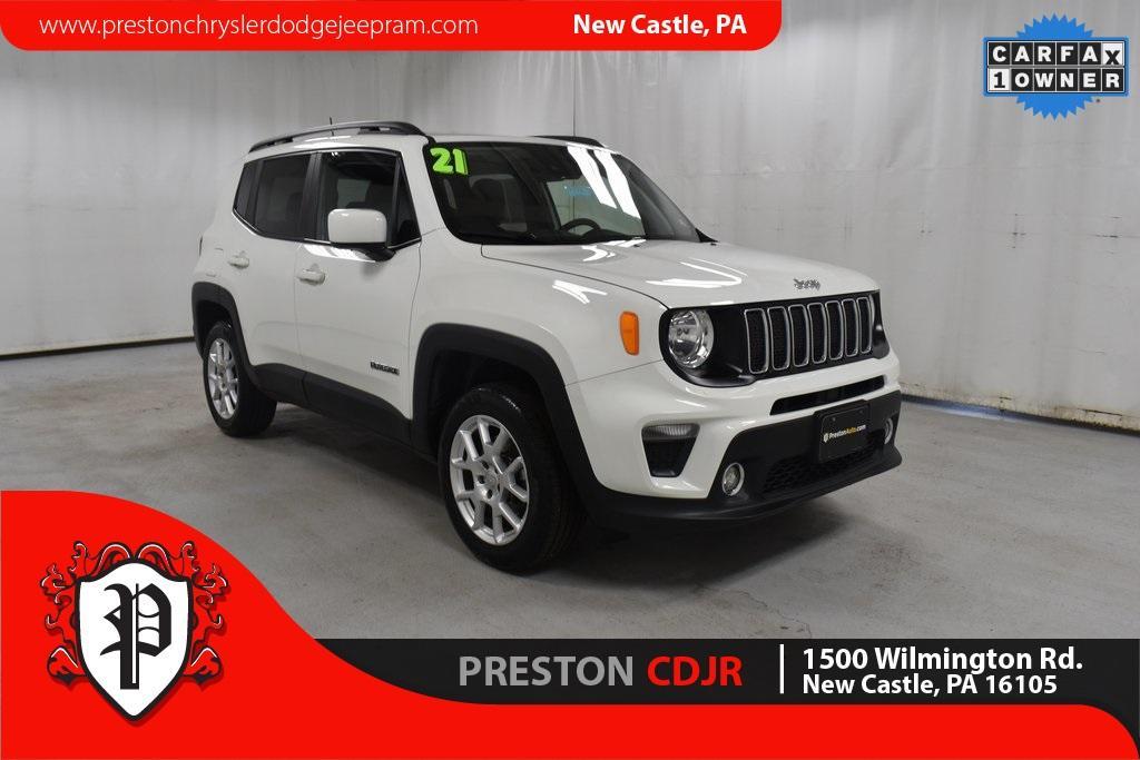 used 2021 Jeep Renegade car, priced at $21,298