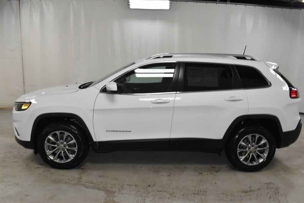 used 2021 Jeep Cherokee car, priced at $23,990