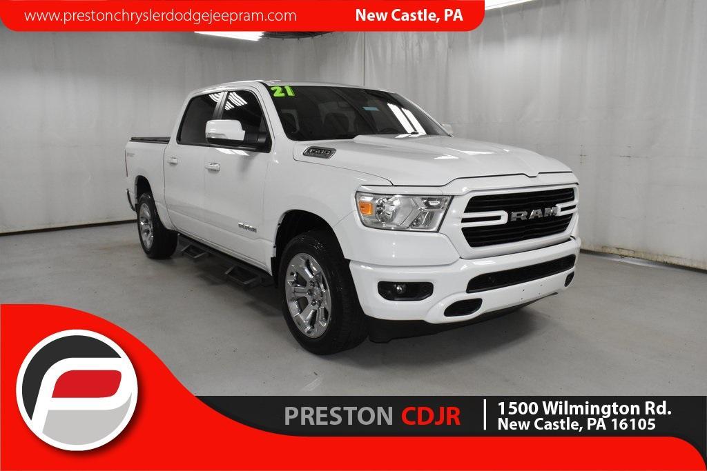 used 2021 Ram 1500 car, priced at $36,990