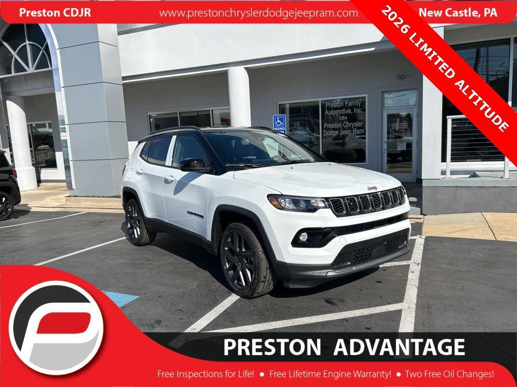 new 2026 Jeep Compass car, priced at $33,212