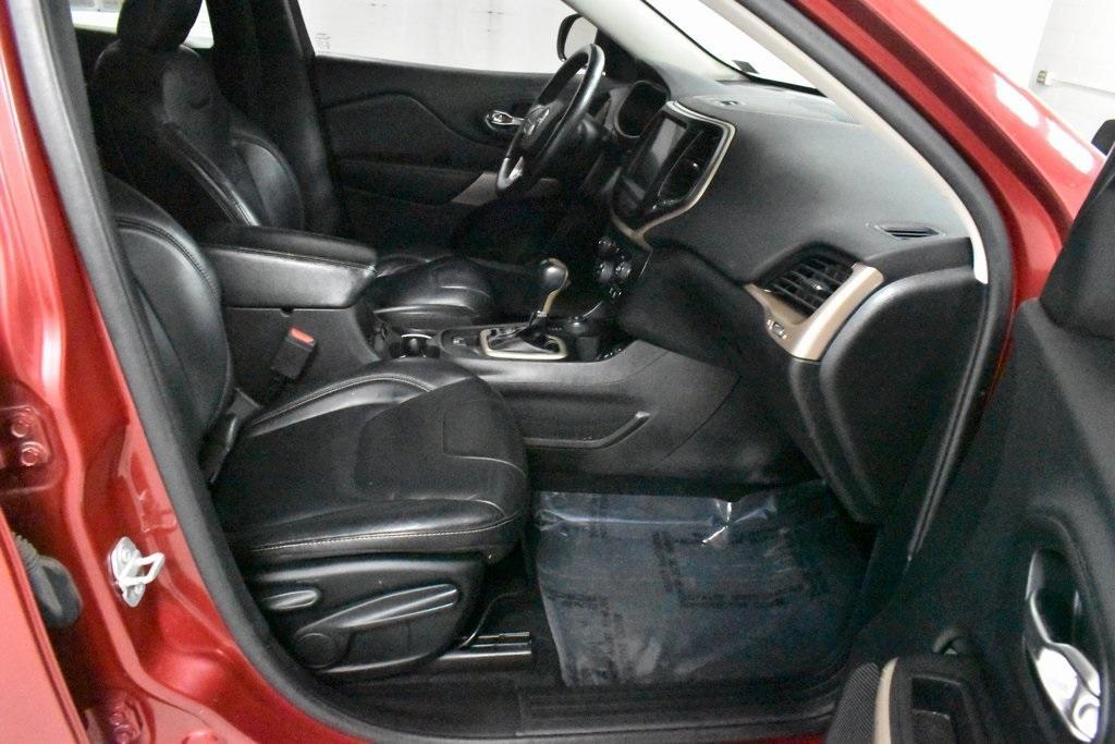 used 2017 Jeep Cherokee car, priced at $16,498