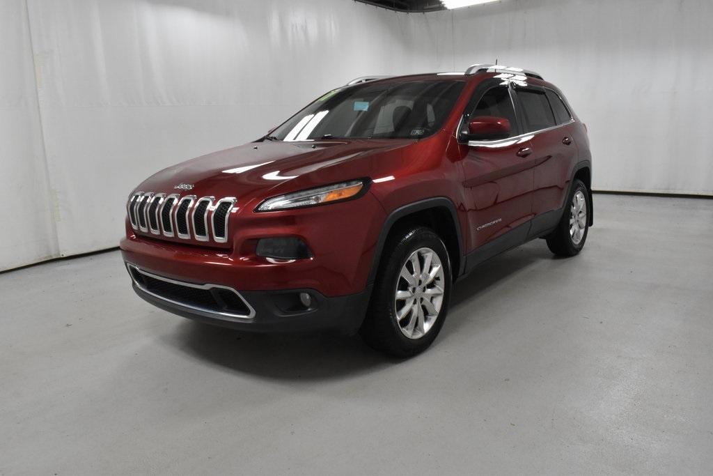 used 2017 Jeep Cherokee car, priced at $16,498