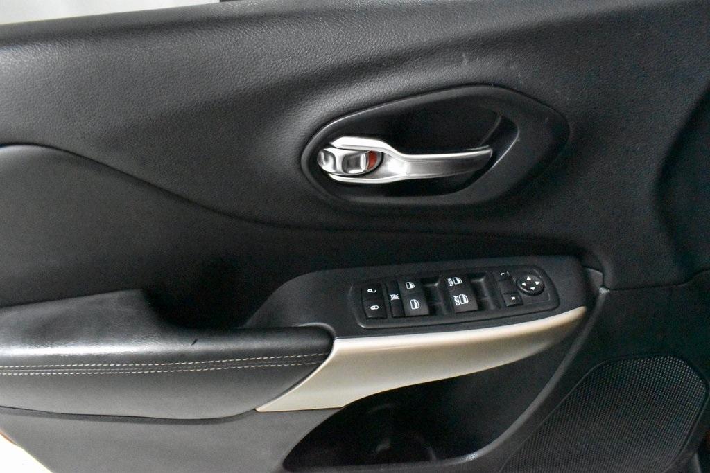 used 2017 Jeep Cherokee car, priced at $16,498