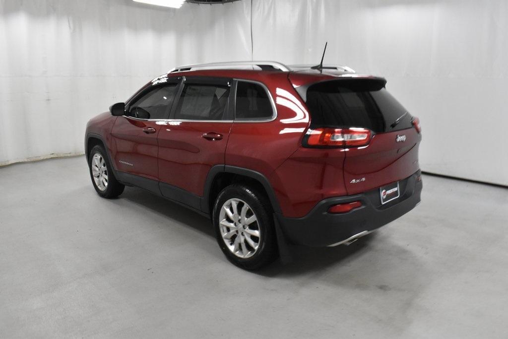 used 2017 Jeep Cherokee car, priced at $16,498