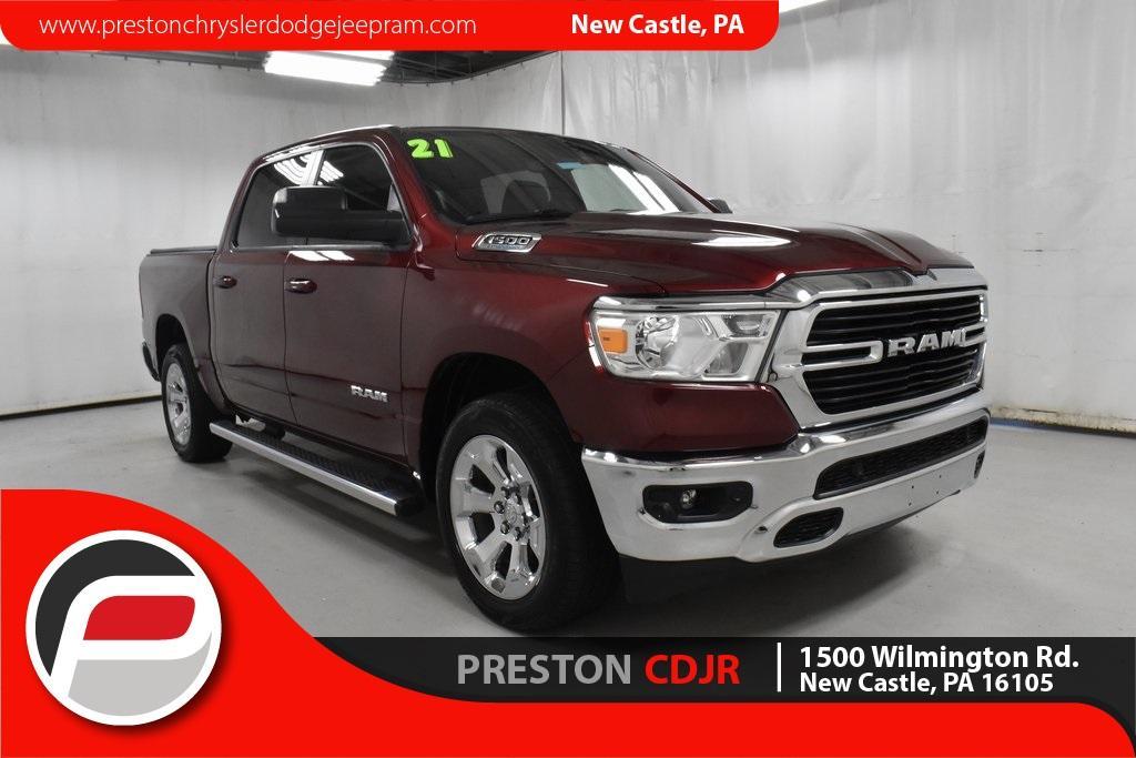 used 2021 Ram 1500 car, priced at $36,498