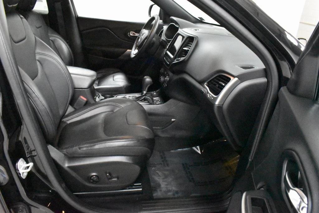 used 2021 Jeep Cherokee car, priced at $23,498