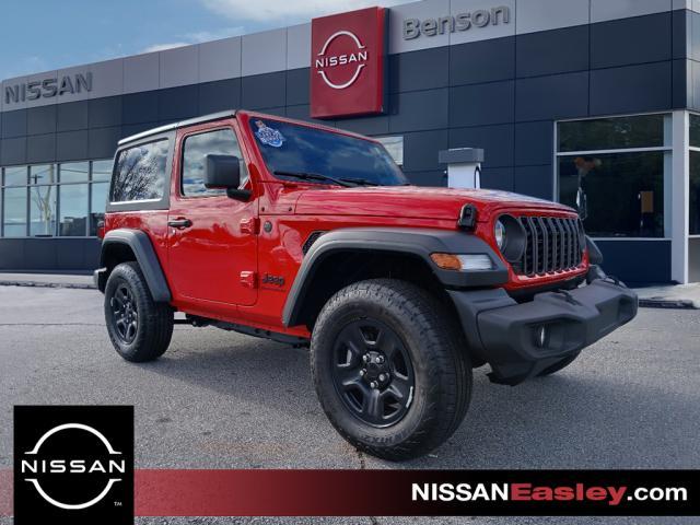 used 2024 Jeep Wrangler car, priced at $32,700