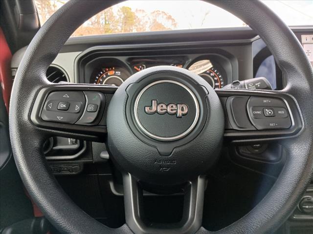 used 2024 Jeep Wrangler car, priced at $32,700