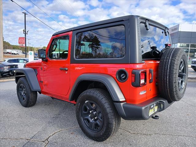 used 2024 Jeep Wrangler car, priced at $32,700