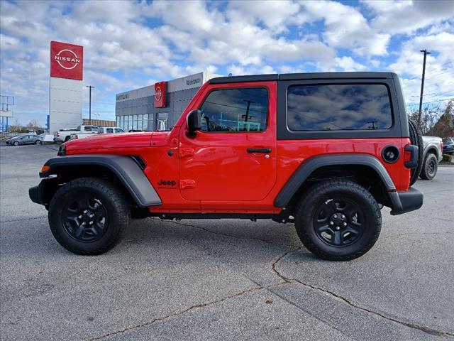 used 2024 Jeep Wrangler car, priced at $32,700