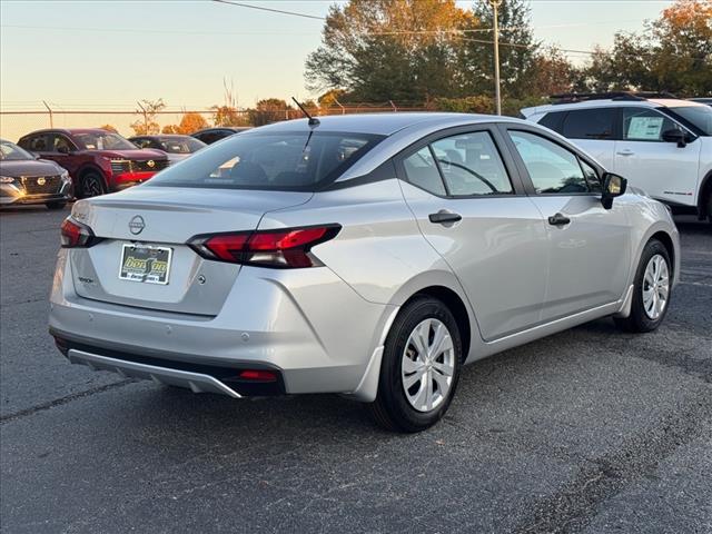 new 2025 Nissan Versa car, priced at $20,350