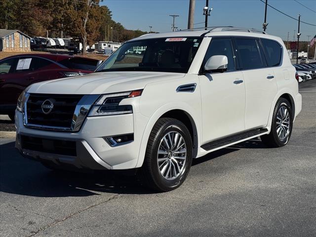 used 2024 Nissan Armada car, priced at $47,500