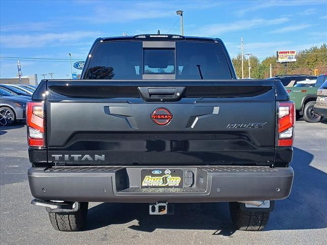 used 2024 Nissan Titan car, priced at $44,400