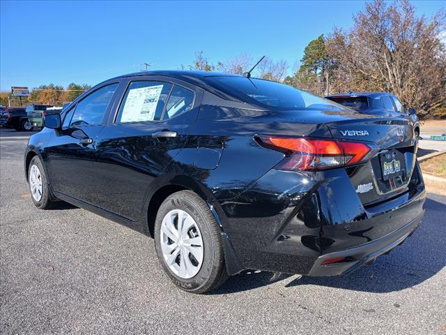 new 2025 Nissan Versa car, priced at $20,734