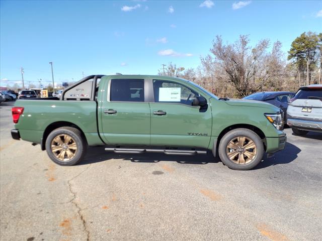 new 2024 Nissan Titan car, priced at $47,855