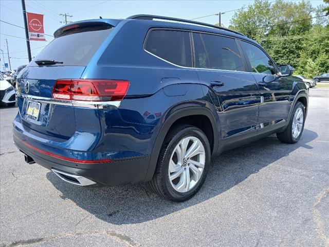 used 2021 Volkswagen Atlas car, priced at $27,200