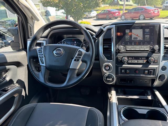 used 2021 Nissan Titan car, priced at $24,800