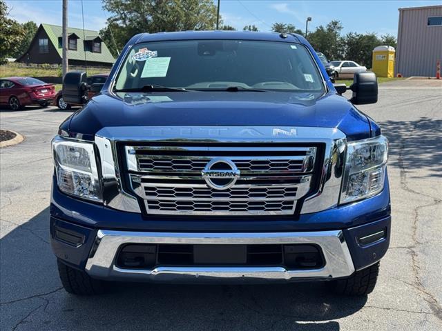 used 2021 Nissan Titan car, priced at $24,800