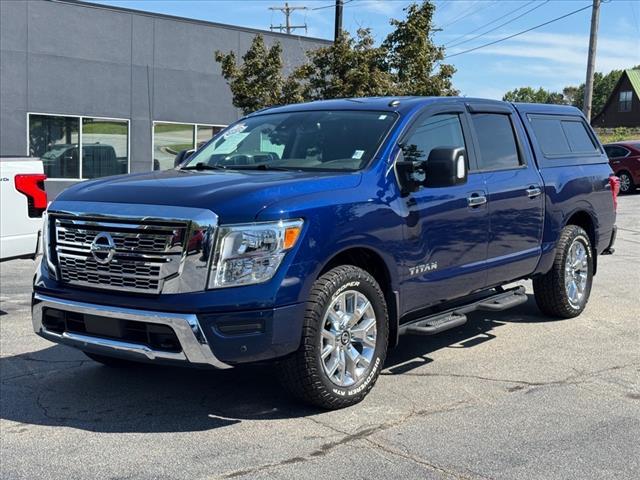 used 2021 Nissan Titan car, priced at $24,800