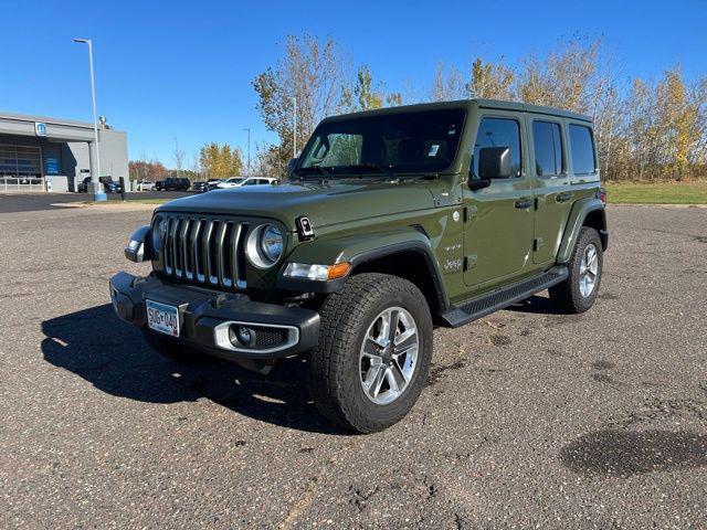 used 2021 Jeep Wrangler Unlimited car, priced at $27,000