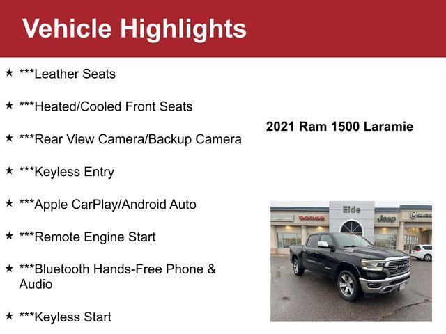 used 2021 Ram 1500 car, priced at $27,000