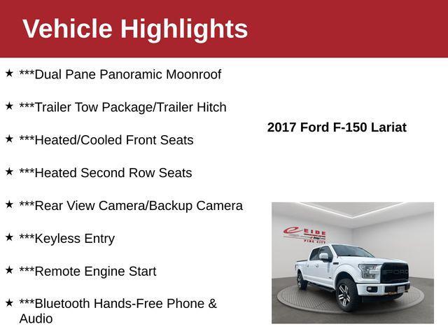 used 2017 Ford F-150 car, priced at $25,500