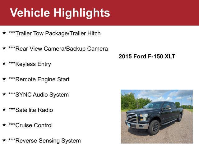 used 2015 Ford F-150 car, priced at $16,000