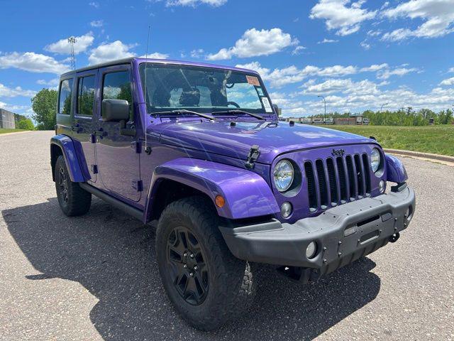 used 2016 Jeep Wrangler Unlimited car, priced at $20,000