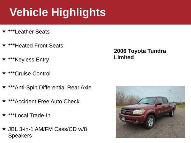 used 2006 Toyota Tundra car, priced at $10,000