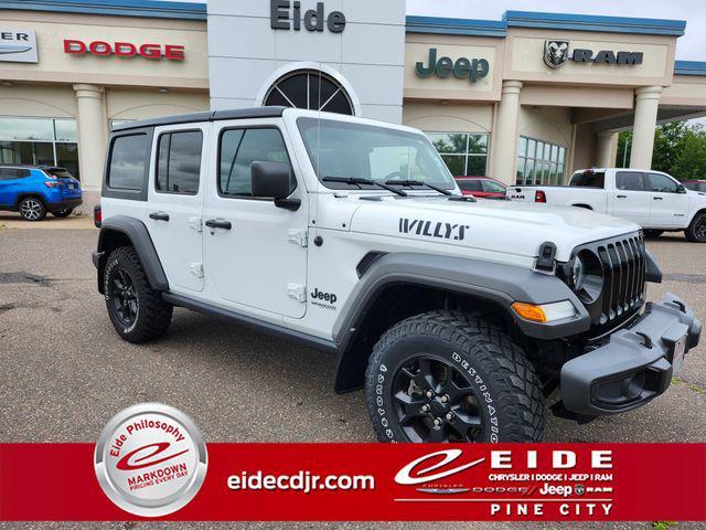 used 2021 Jeep Wrangler car, priced at $30,000