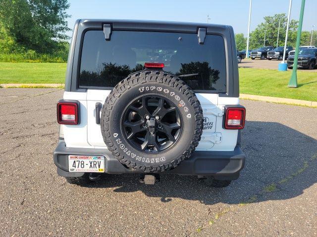 used 2021 Jeep Wrangler car, priced at $30,000