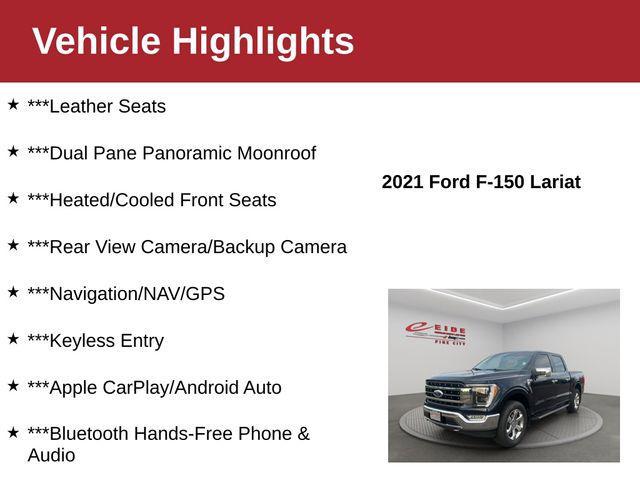 used 2021 Ford F-150 car, priced at $36,500