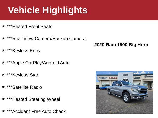 used 2020 Ram 1500 car, priced at $29,000
