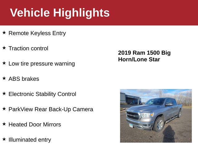used 2019 Ram 1500 car, priced at $23,000