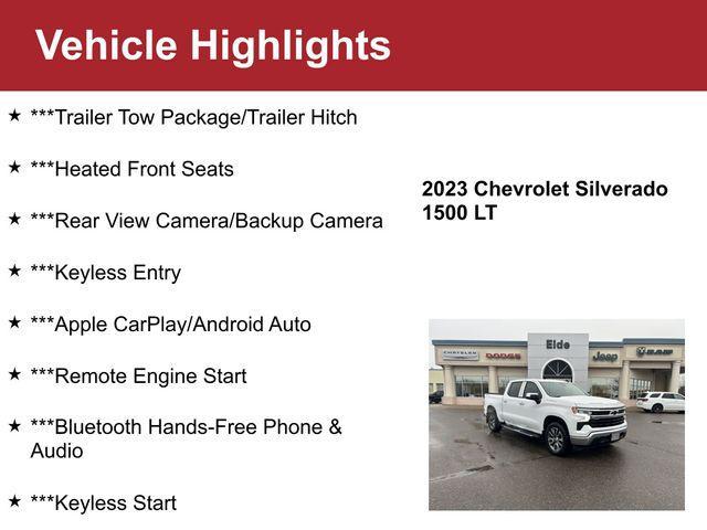 used 2023 Chevrolet Silverado 1500 car, priced at $42,000