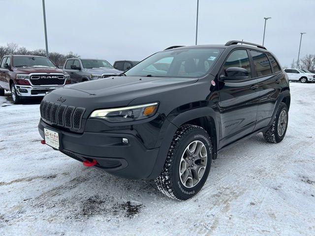 used 2022 Jeep Cherokee car, priced at $23,000