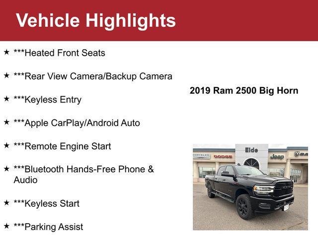 used 2019 Ram 2500 car, priced at $35,000