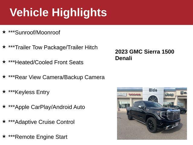 used 2023 GMC Sierra 1500 car, priced at $54,000