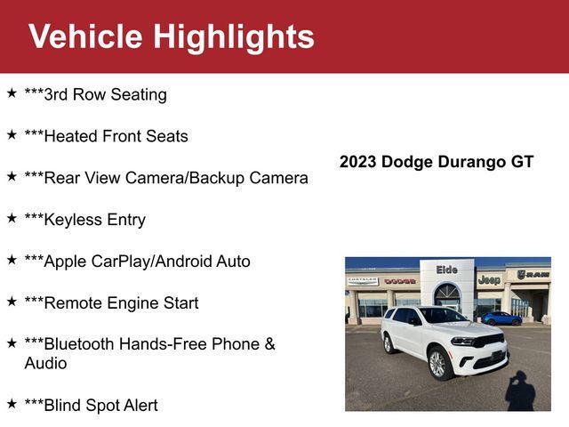 used 2023 Dodge Durango car, priced at $29,500