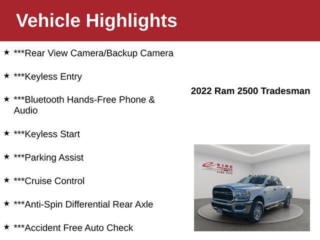 used 2022 Ram 2500 car, priced at $34,000