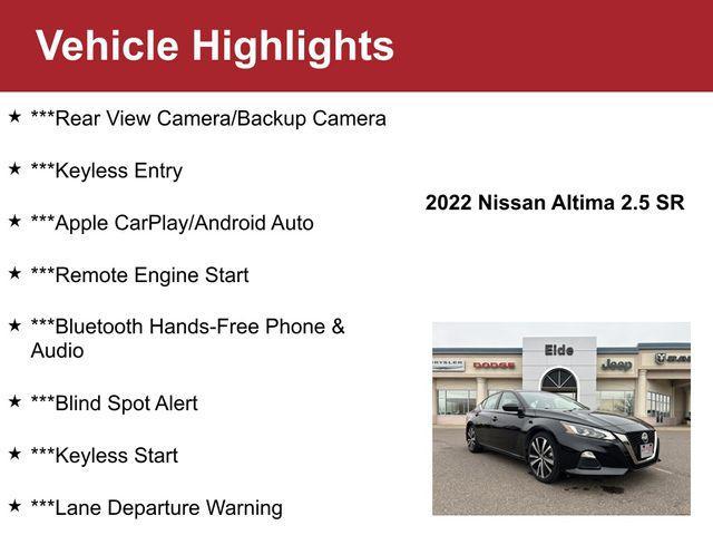 used 2022 Nissan Altima car, priced at $18,500