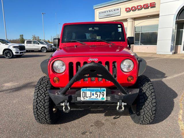 used 2011 Jeep Wrangler Unlimited car, priced at $10,500