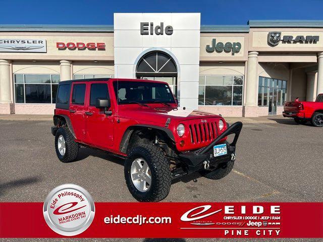 used 2011 Jeep Wrangler Unlimited car, priced at $10,500