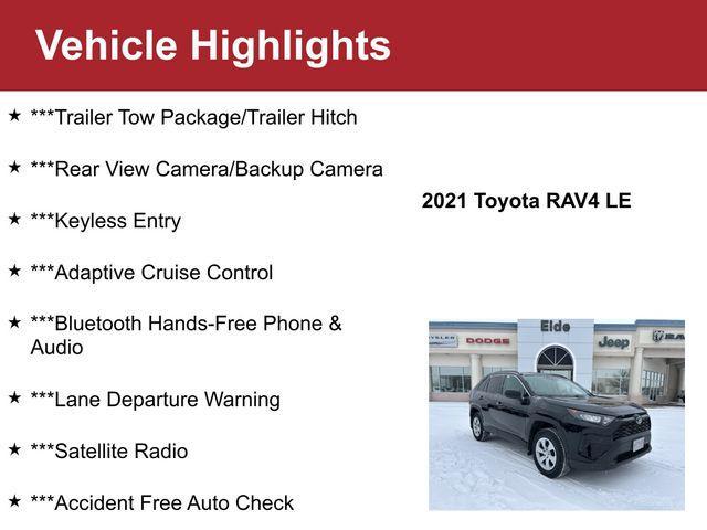 used 2021 Toyota RAV4 car, priced at $27,500