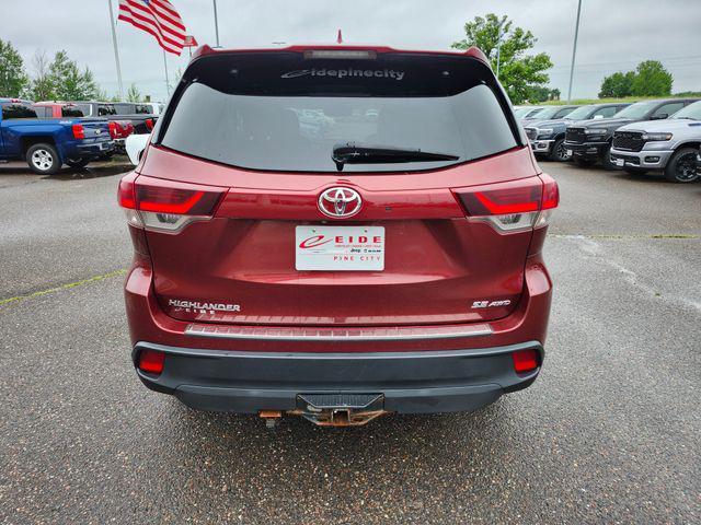 used 2019 Toyota Highlander car, priced at $25,000