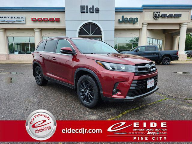 used 2019 Toyota Highlander car, priced at $25,000